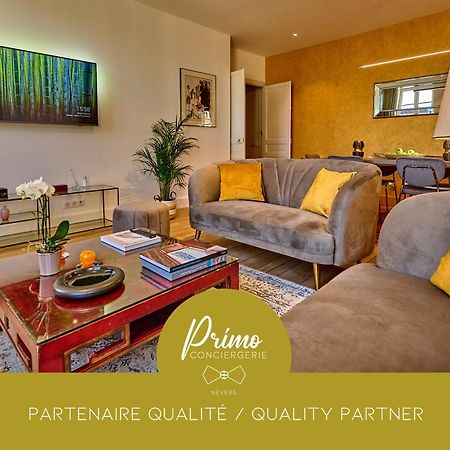Appartement Montagnon - Les Suites Du Palais - Classe 4 Etoiles, Parking Prive, Vue Cathedrale, 3 Chambres, Primo C0Nciergerie Nevers Bagian luar foto